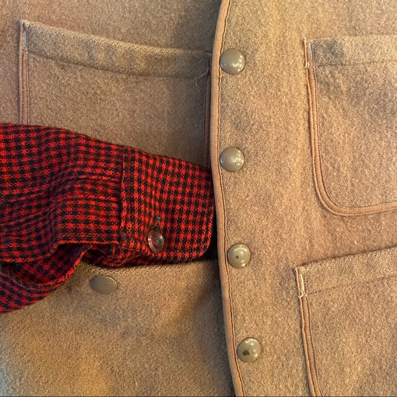 SOLD ✨  VINTAGE LL Bean Men’s Wool Hunting Jacket - Picture 3 of 5